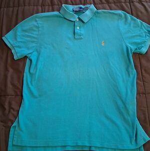 Polo Ralph Lauren Powder Blue Short-Sleeve Polo Shirt Size XL